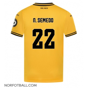 Billige Fotballdrakt Wolves Nelson Semedo #22 Replika Hjemmedrakt 2024-25 Kortermet